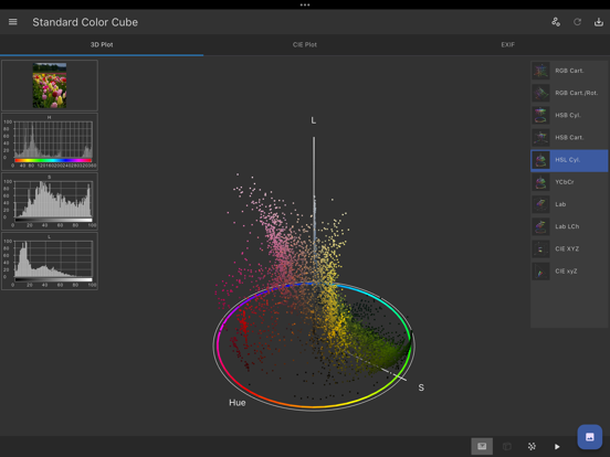 ColorSpatioplotterEx Mobileのおすすめ画像2