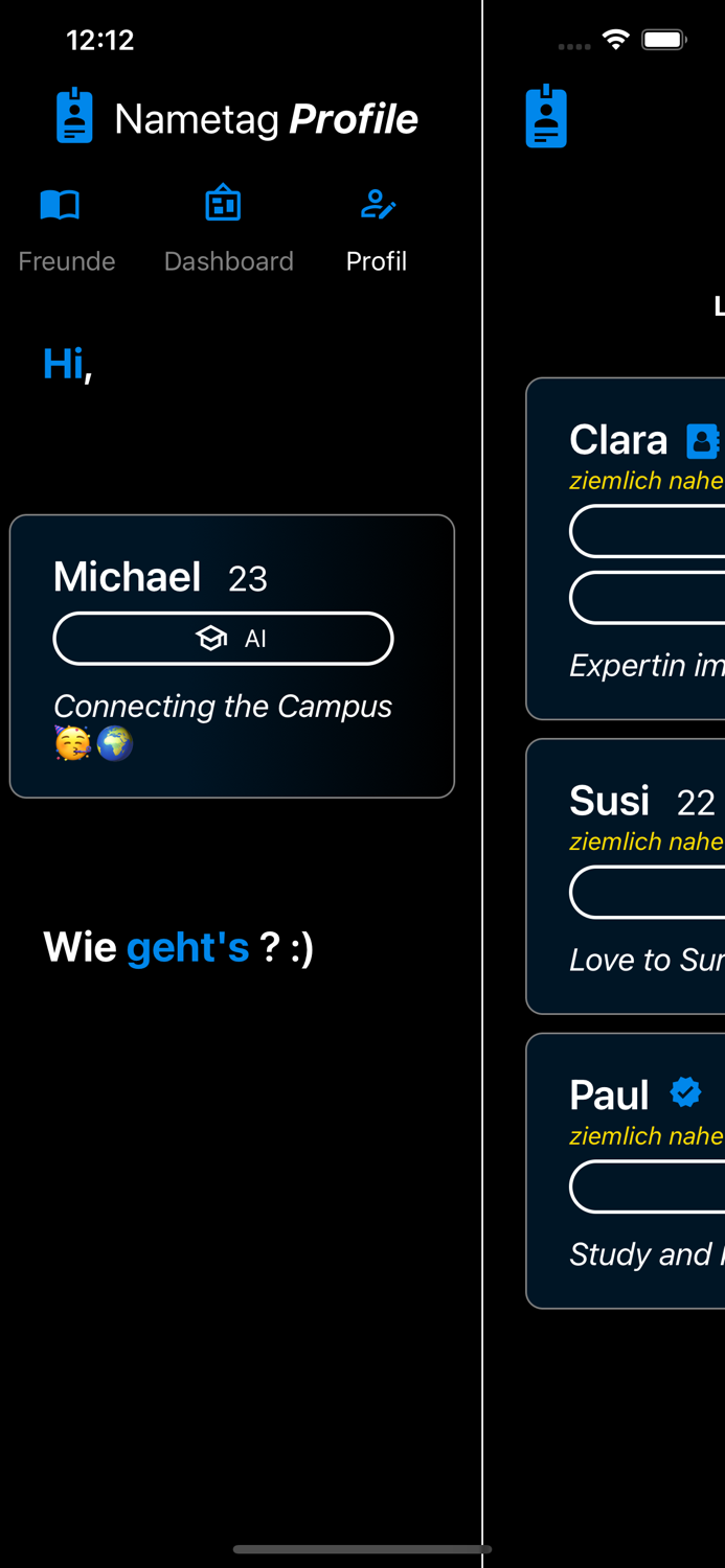 Nametag - Connect with People