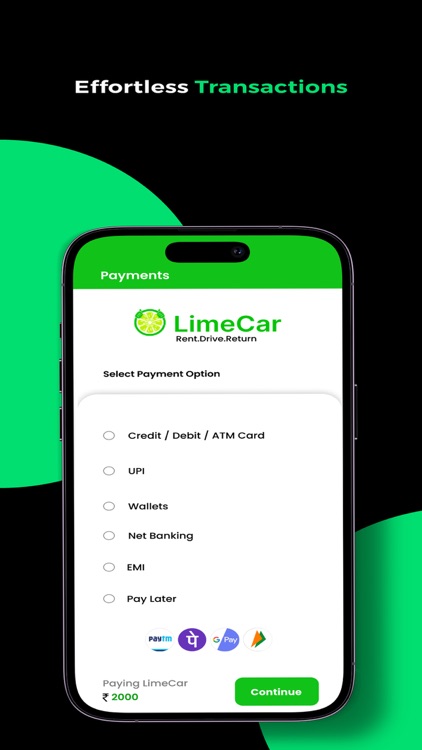 LimeCar Self Drive Car Rental screenshot-4