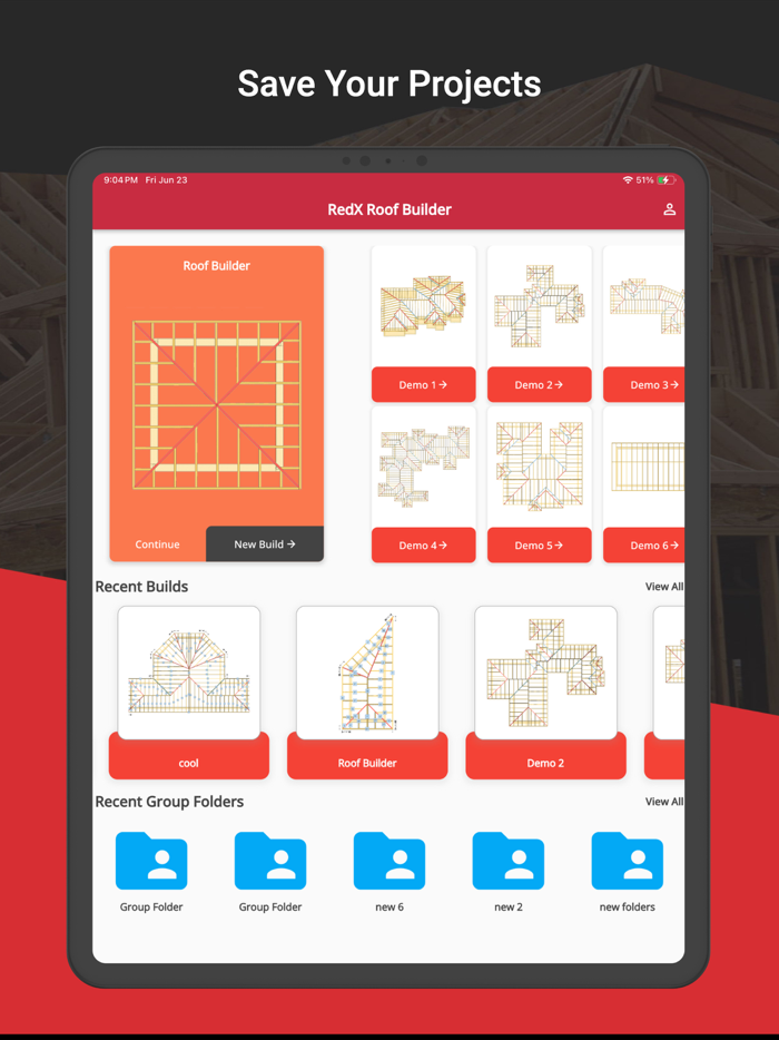 RedX Roof Builder - 3D Design