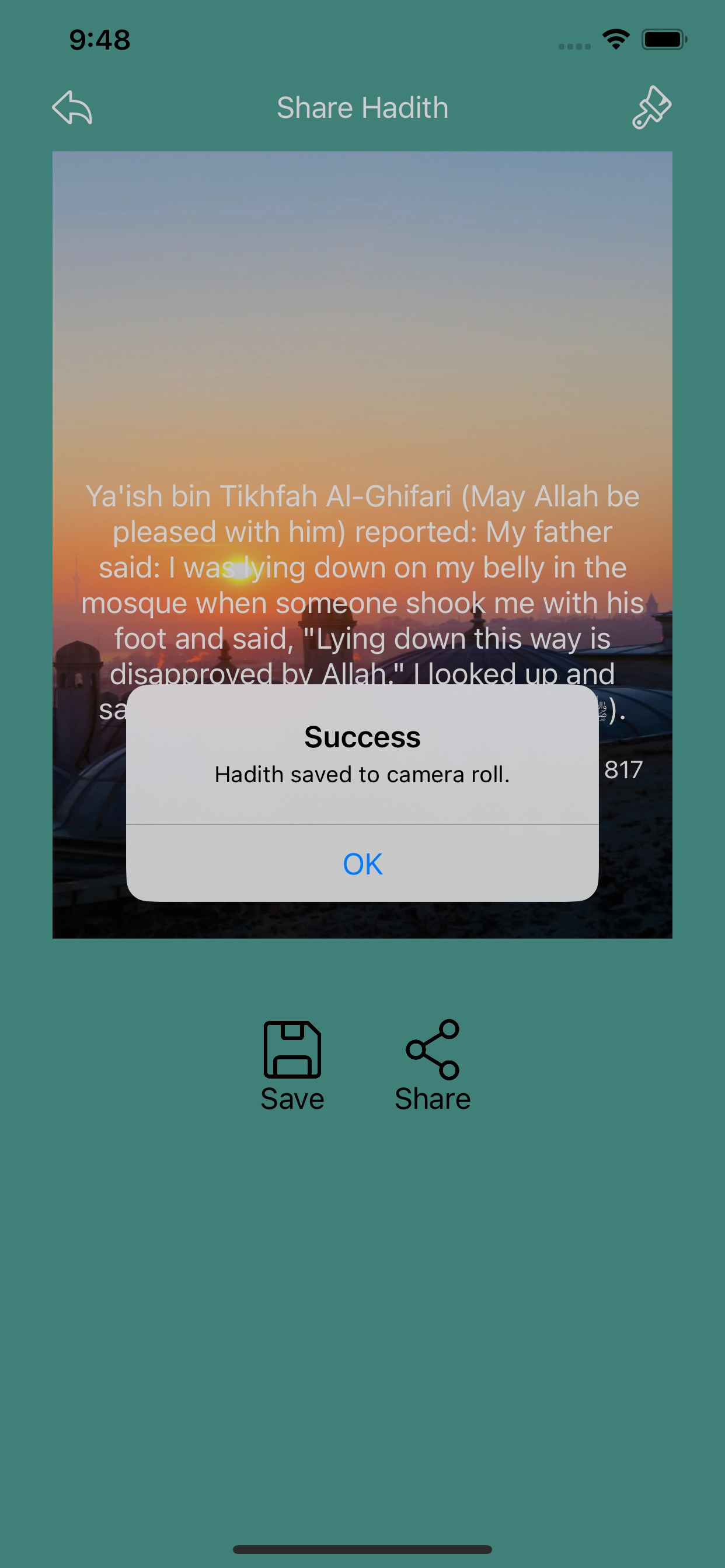 Daily Hadiths