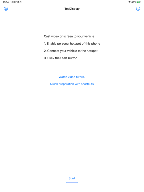 App screenshot