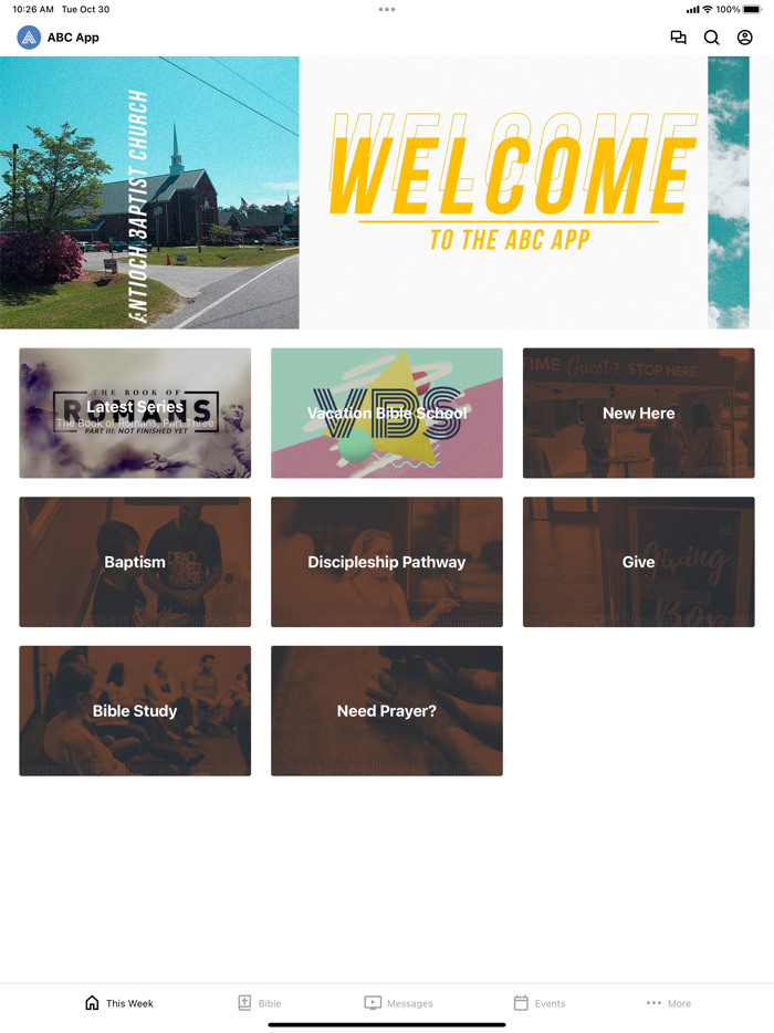 Antioch Baptist Church of NC