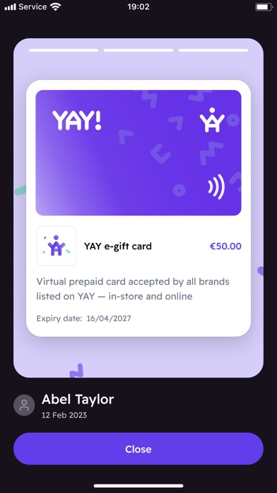 YAY Moments Screenshot