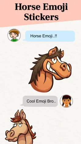 Game screenshot Horse Emojis for iMessage apk