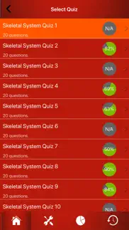 human skeletal system trivia iphone screenshot 2