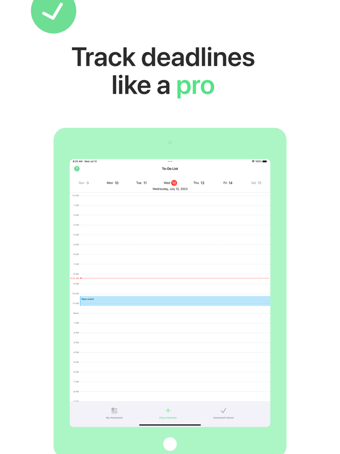 School Planner My Homework