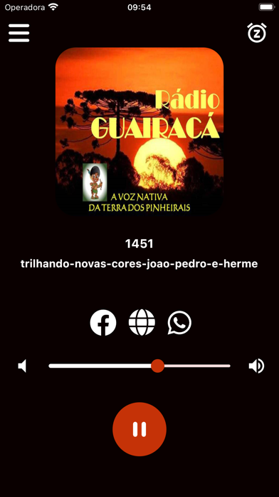 Rádio Guairacá de Curitiba Screenshot