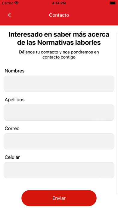 Normativa Laboral Screenshot
