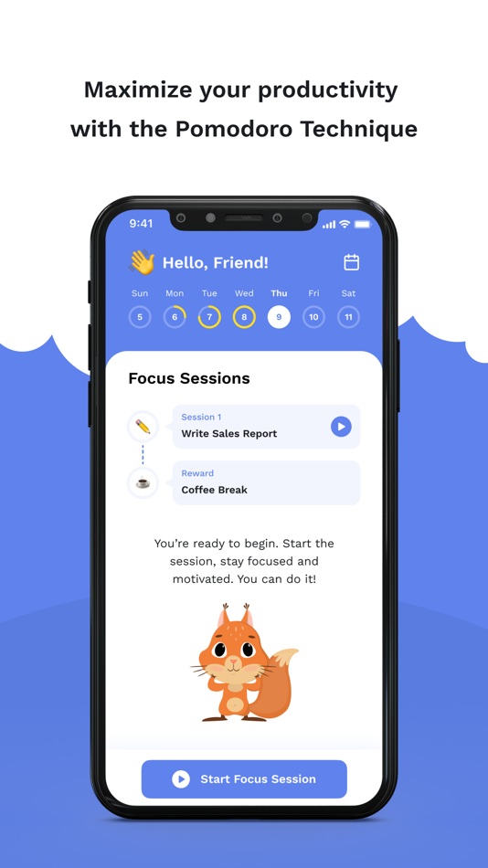 #1. Focus Timer & Rewards (iOS) 由: Paul Bright