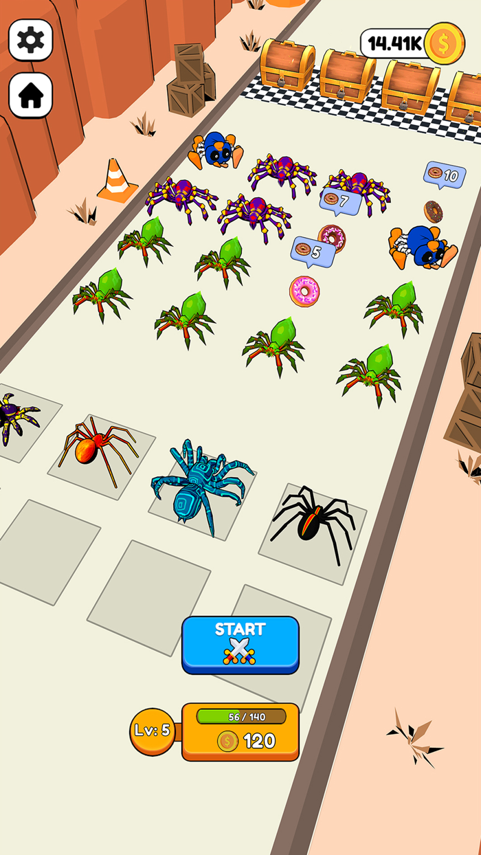 Merge Ants Underground Battle