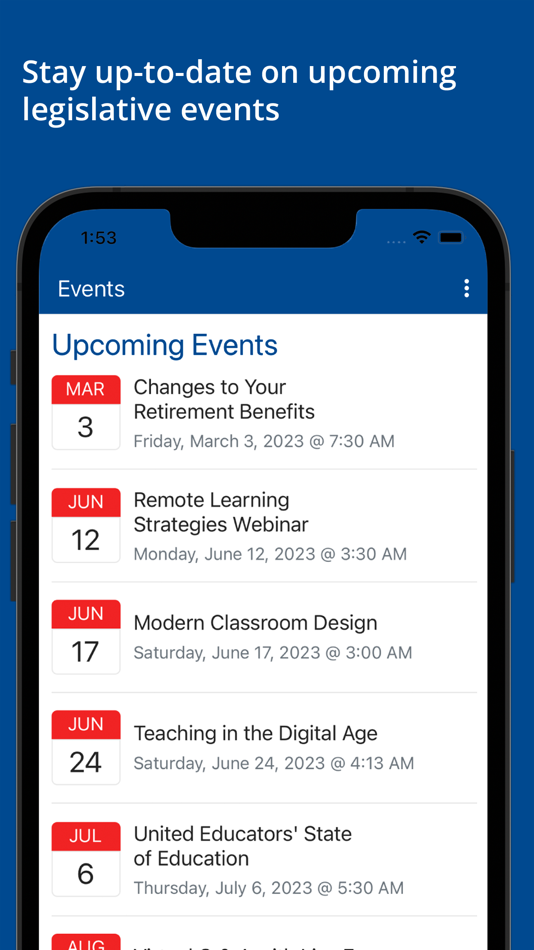 #3. NSEA Capitol Update (iOS) 由: Nebraska State Education Association