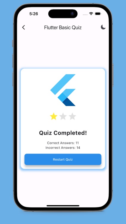Flutter Basic Quiz screenshot-3