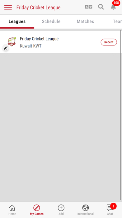 Friday Cricket League Screenshot