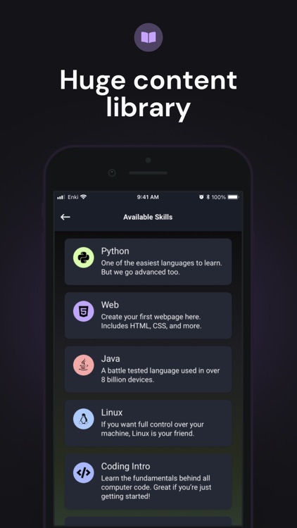 Enki: Learn Coding/Programming screenshot-3