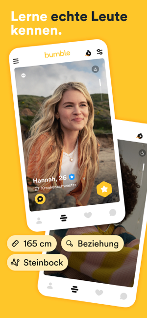 ‎Bumble: Dating & Freunde Chat Screenshot