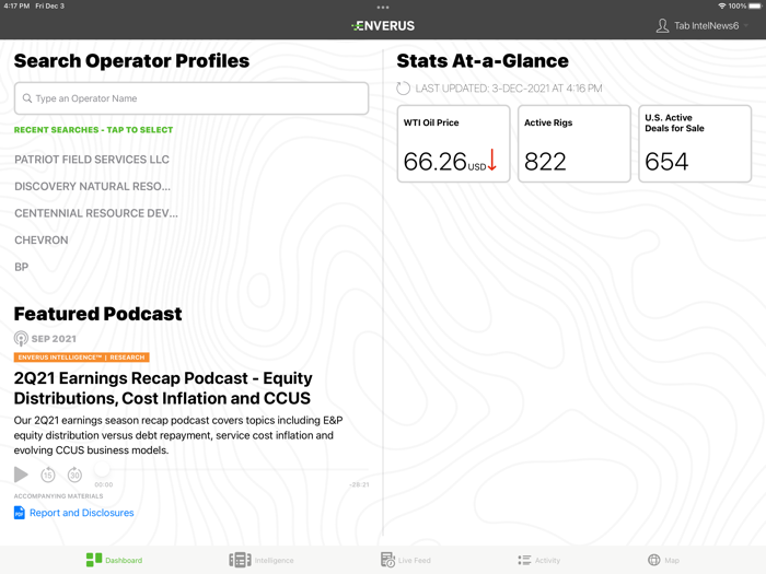 Enverus Intelligence