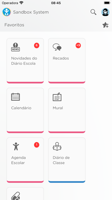 Diário Escola Mestres EI Screenshot