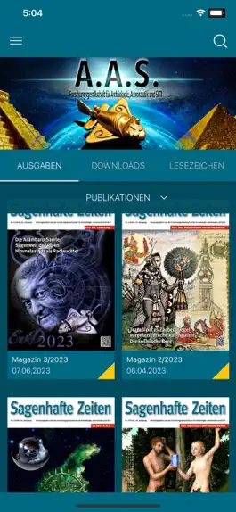 Game screenshot SAGENHAFTE ZEITEN Archiv-App mod apk