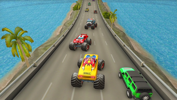 Monster Truck Driver 3D Games screenshot-3