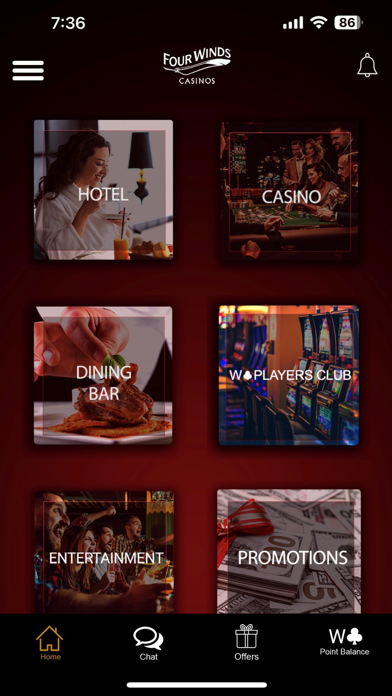 Four Winds Casino Screenshot