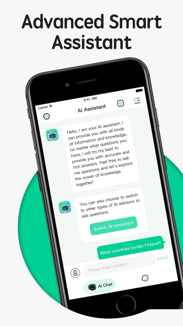 Chat to AI Bot Train Assistant