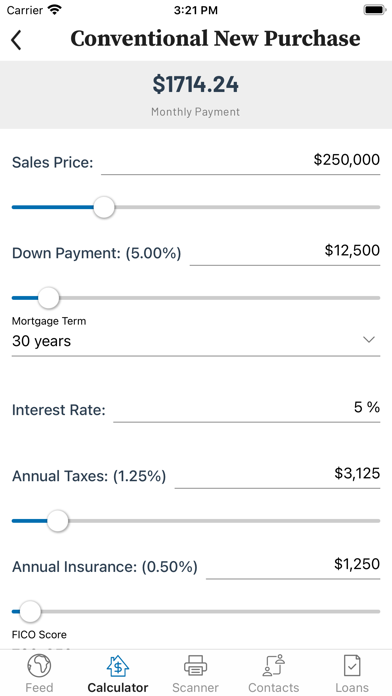 GO Home Mortgage Screenshot