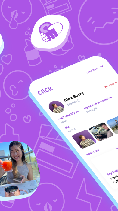CliCk Social - Match Dating Screenshot