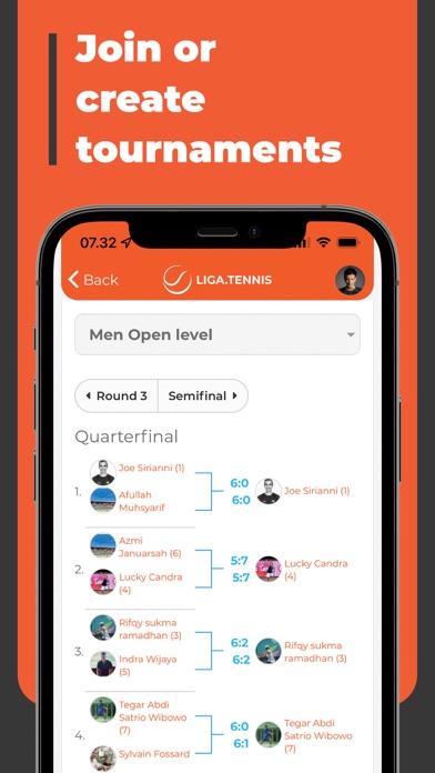 Liga App Screenshot