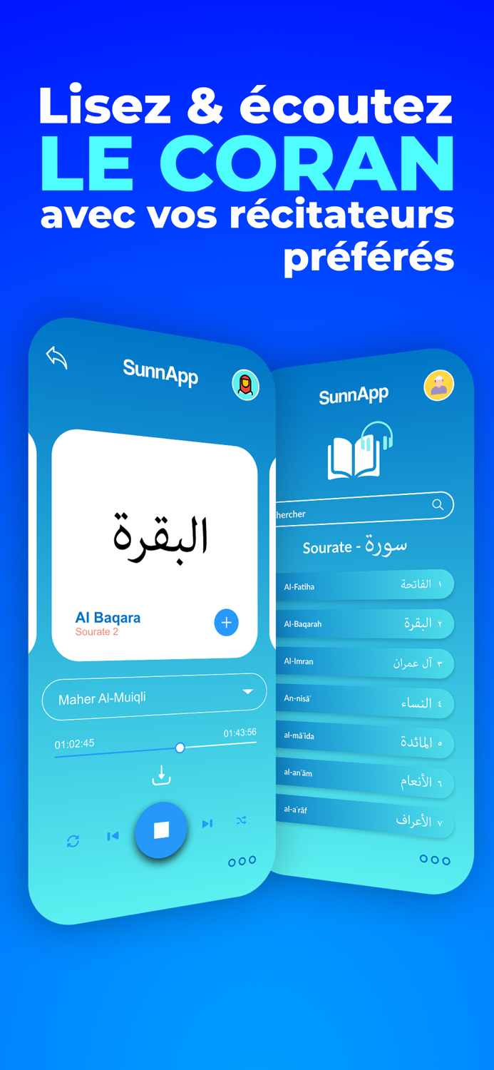 SunnApp - Horaires de prière