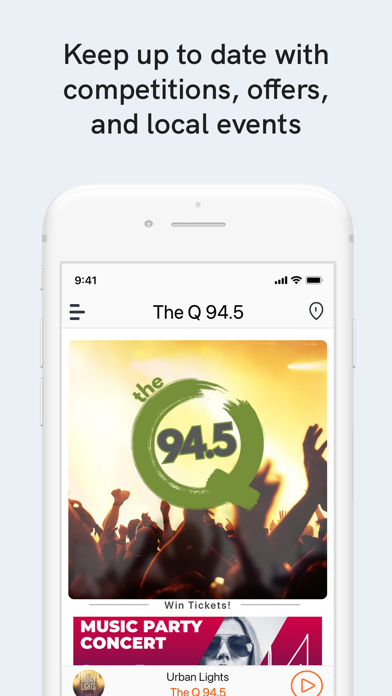 The Q 94.5 Screenshot