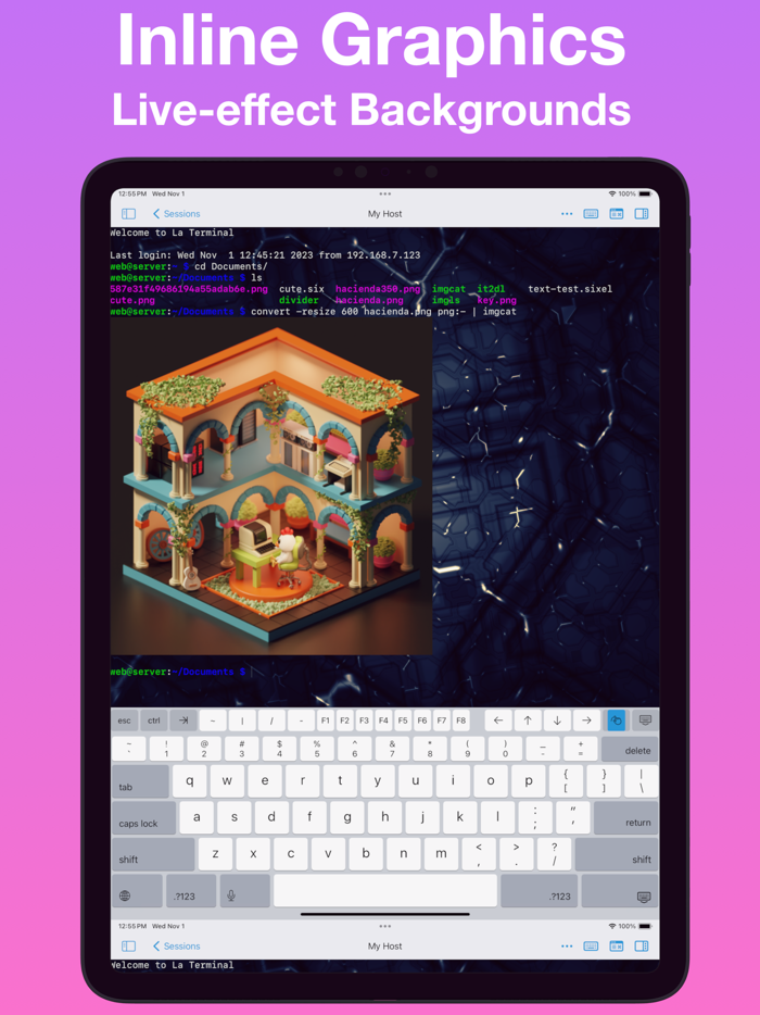 La Terminal - SSH Client