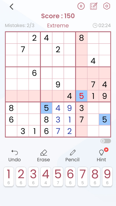 PSB Puzzle Sudoku Board Gameのおすすめ画像3