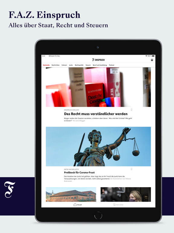 Screenshot #4 pour F.A.Z. PRO Einspruch