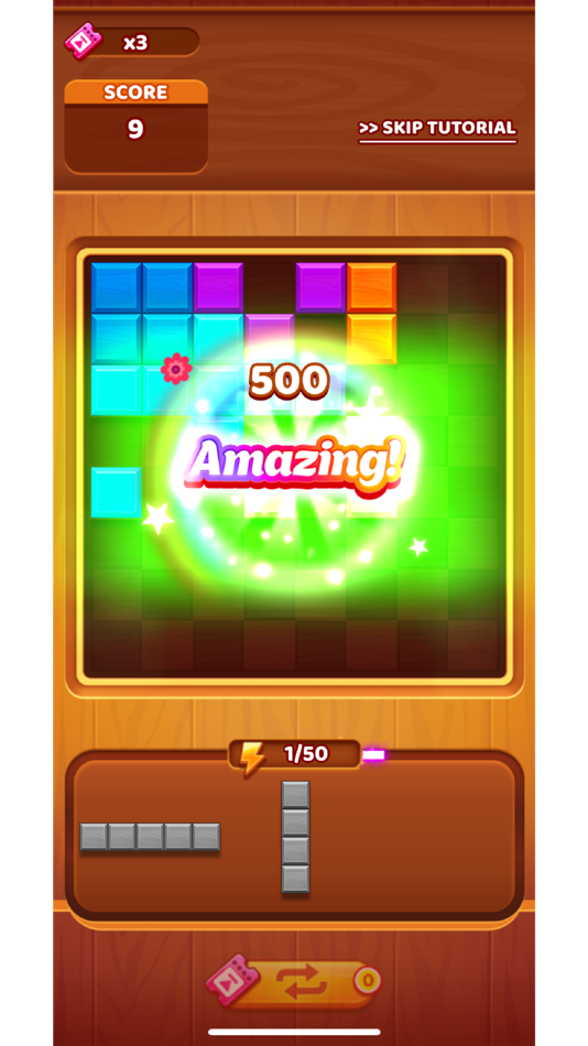 #2. Puzzle Blocks Classic (iOS) Podle: SOFTGAMES - Mobile Entertainment Services GmbH