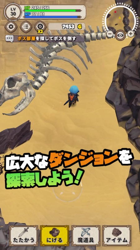 アクションRPG - 勇者物語 女神と魔法のダンジョン - screenshot 1