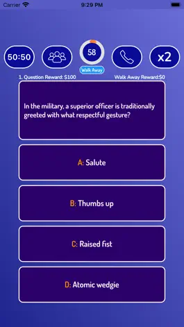 Game screenshot Billionaire Trivia & Quiz Game apk