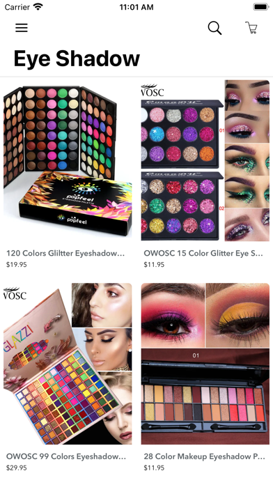 Cheap Makeup Beauty Shop Screenshot