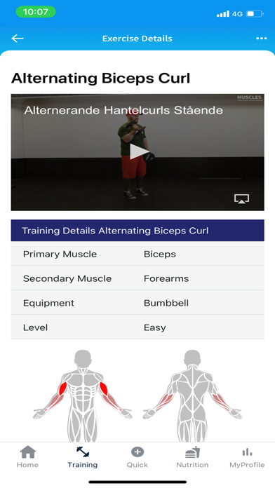MyGreatness - Fitness app Screenshot
