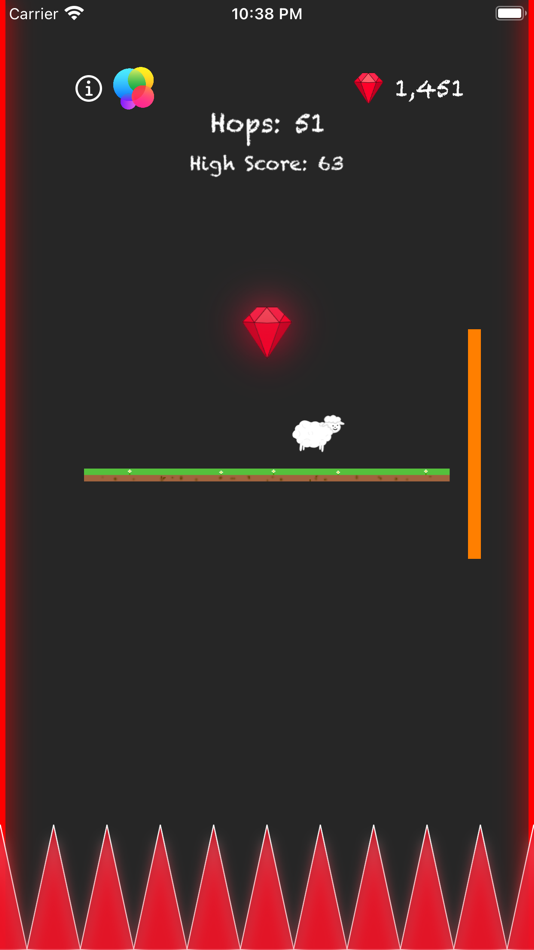 #4. Rattlin' Sheep (iOS) Bởi: Evan Tilley