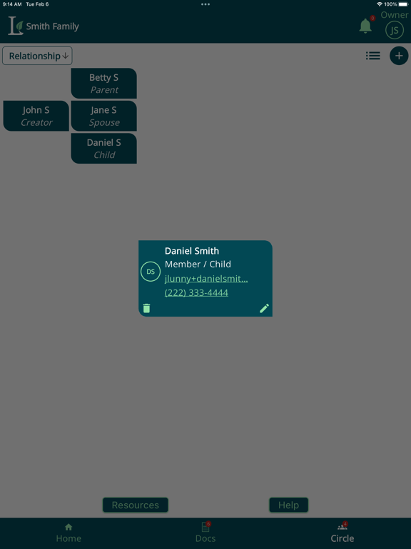 LifeCloud - Secure Your Life iPad screenshot 6 - Lifestyle app