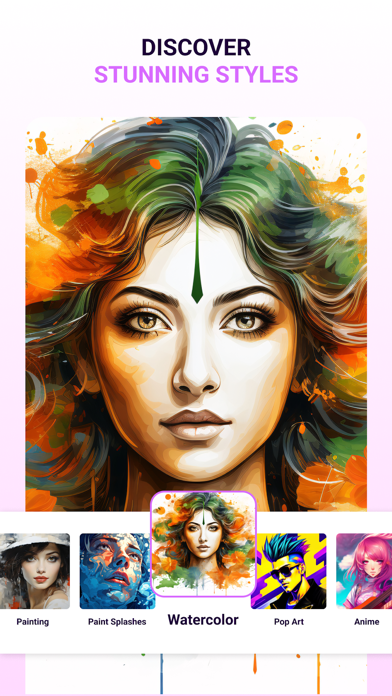 Magic Avatar: AI Generator Screenshot