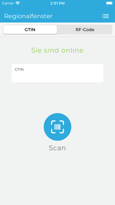 Regionalfenster Screenshot