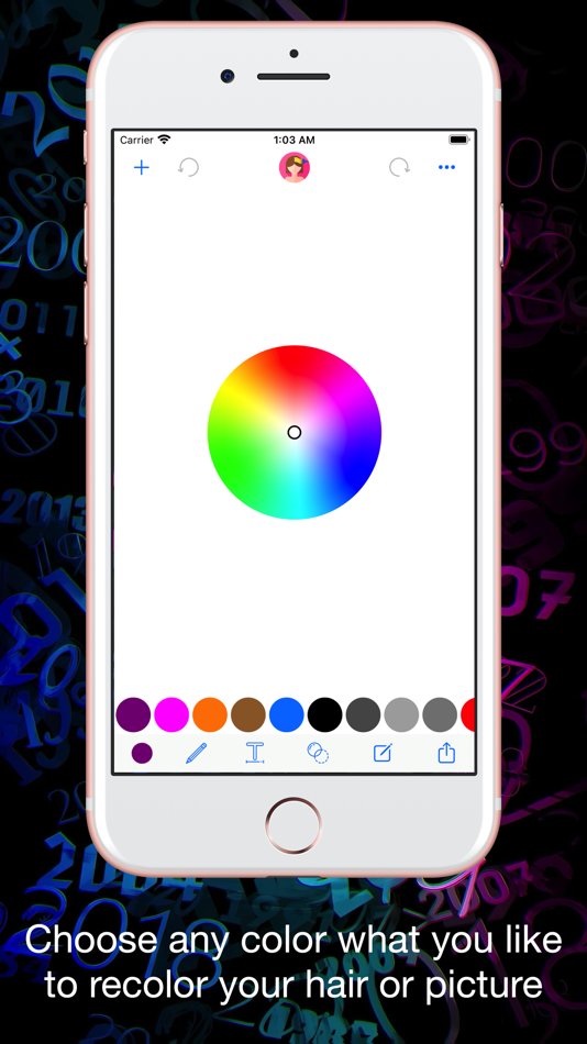 Hair Color Changer Edit Pics - 2.2 - (iOS)