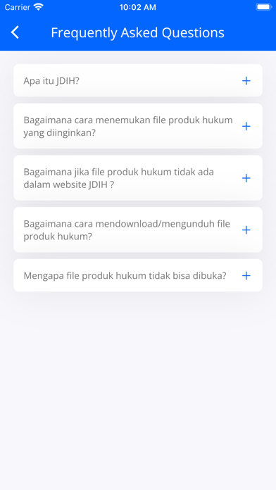 JDIH Kemkominfo Screenshot