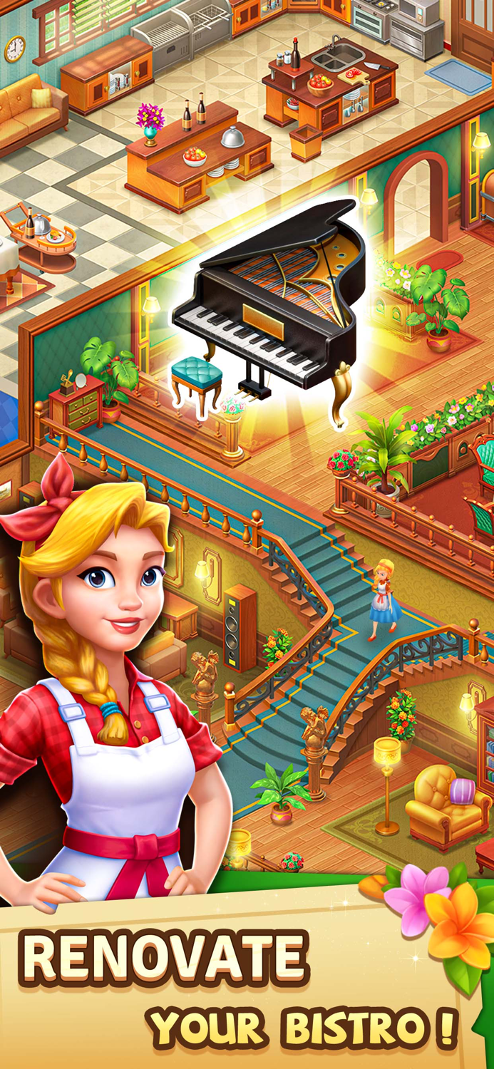 Merge Bistro - Garden games