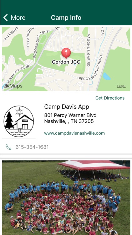 Camp Davis App