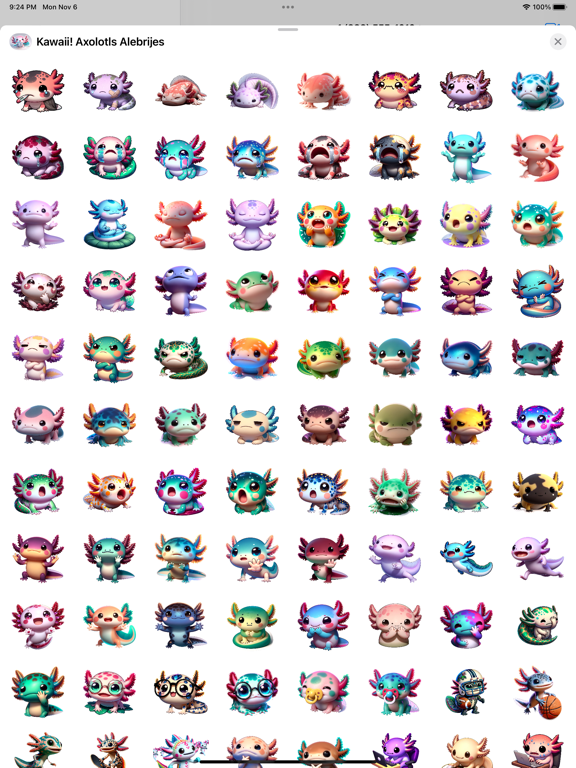 Screenshot #6 pour Kawaii! Axolotls Alebrijes