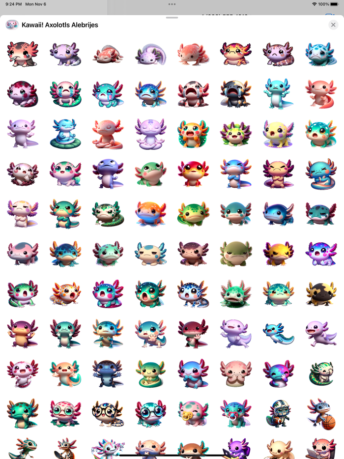 Kawaii Axolotls Alebrijes