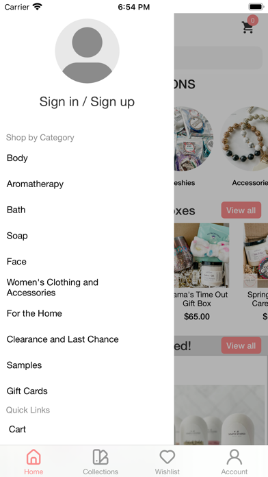 Simply Stated Bath & Body Screenshot